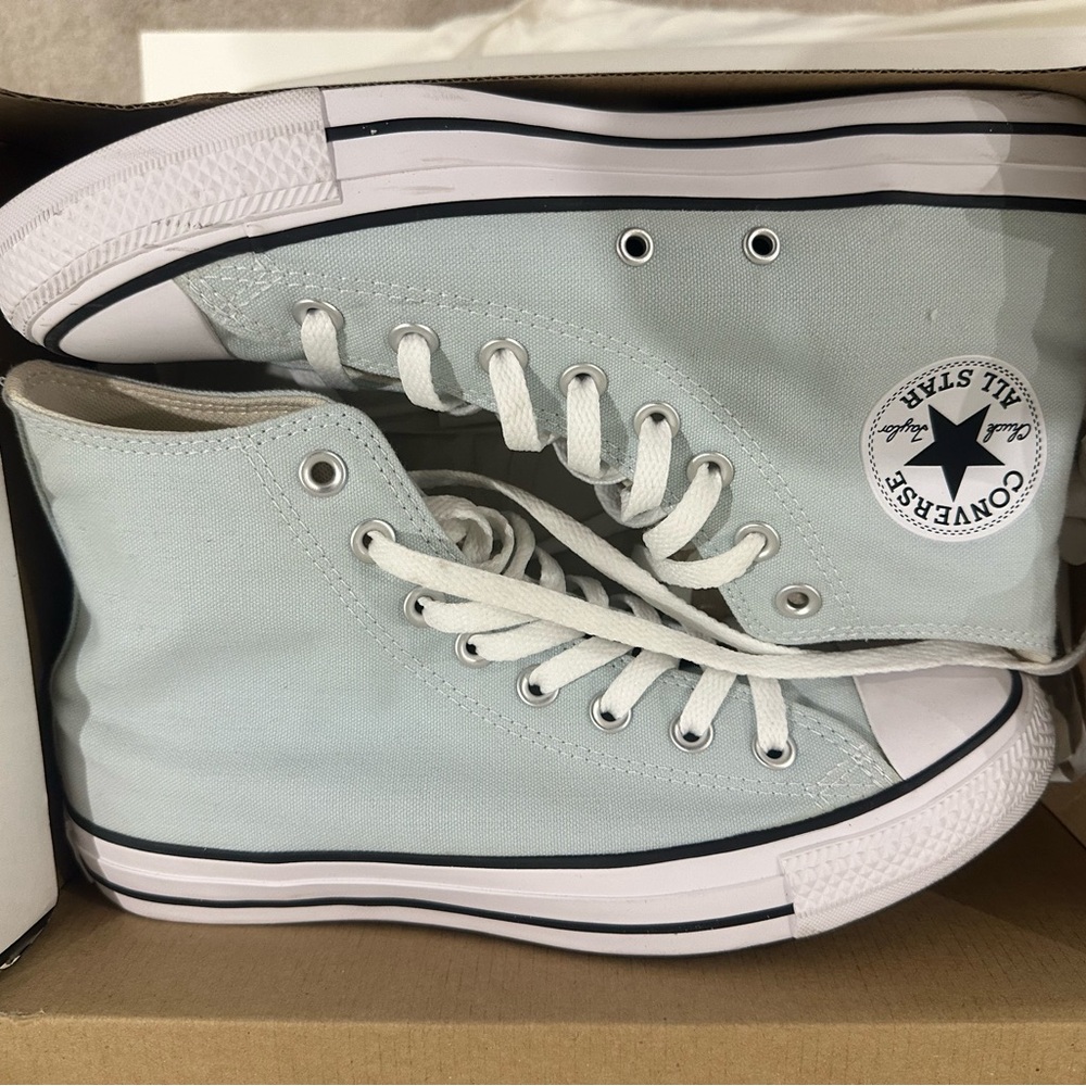 Converse Sky Blue Canvas High-Tops